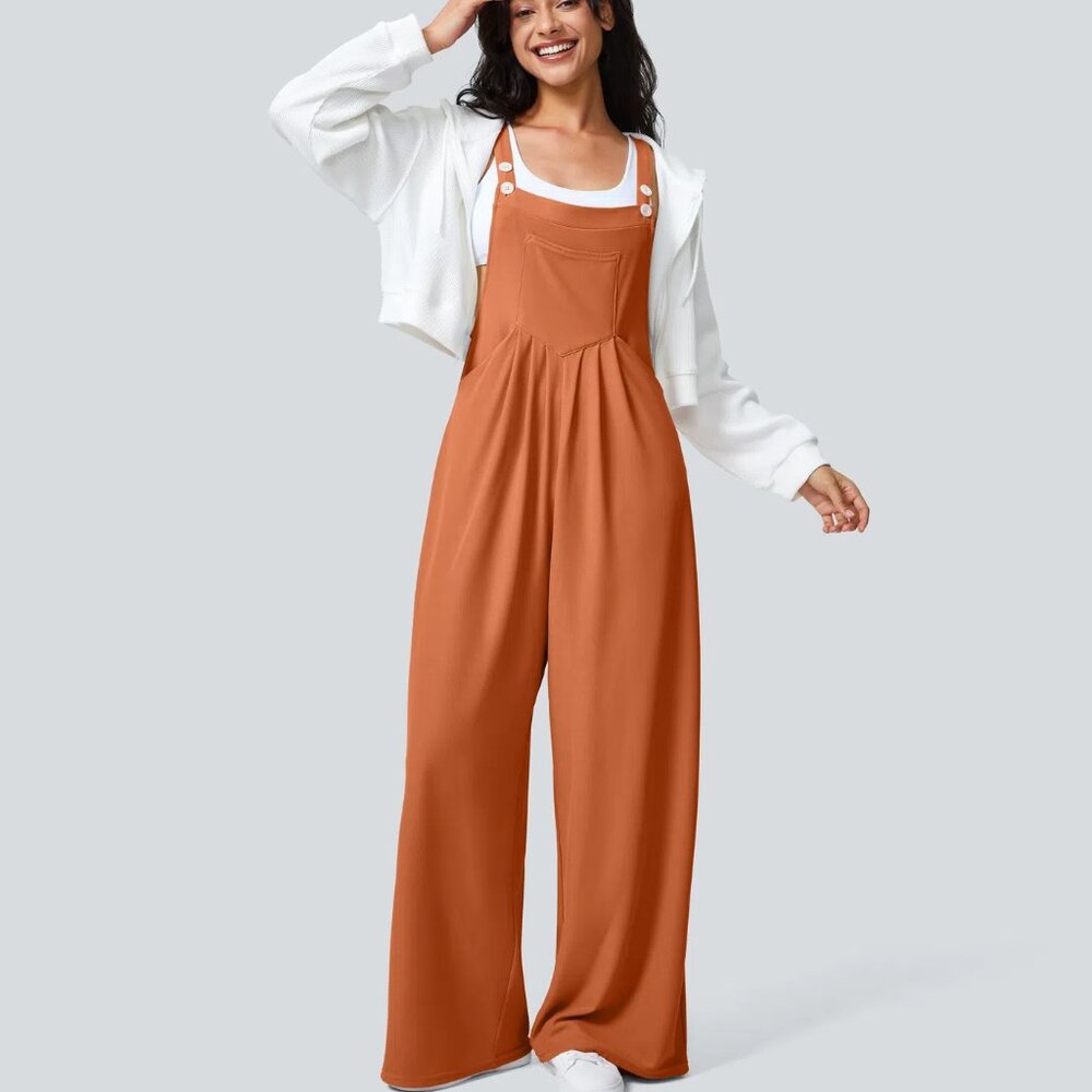 Halara Adjustable Strap Button Front Waffle Casua… - image 1